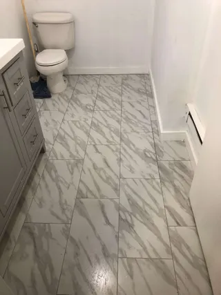 bathroom renovation by Infiniker