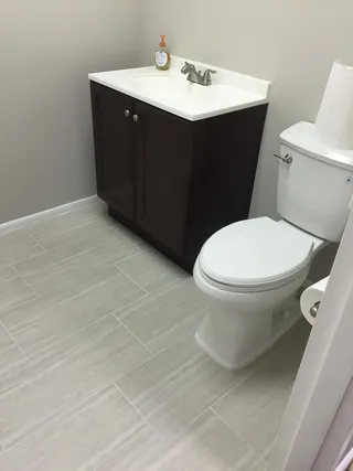 bathroom renovation by Infiniker