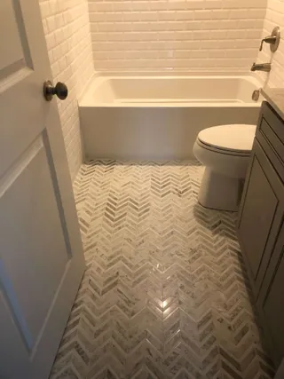 bathroom renovation by Infiniker