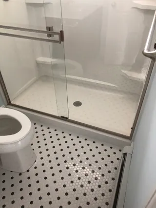 bathroom renovation by Infiniker