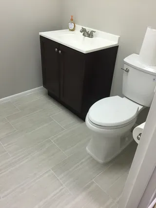 bathroom renovation by Infiniker