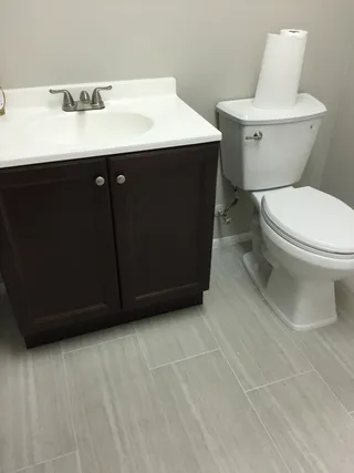 bathroom renovation by Infiniker