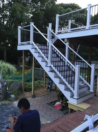 deck renovation by Infiniker