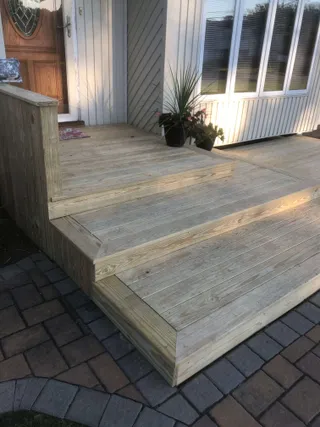 deck renovation by Infiniker