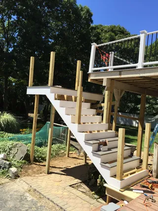 deck renovation by Infiniker