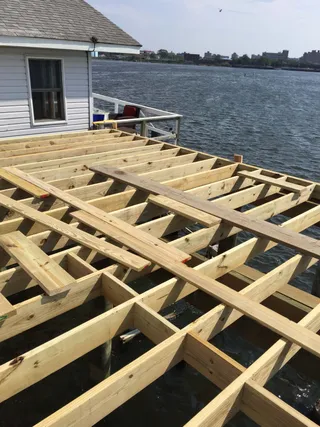 deck renovation by Infiniker