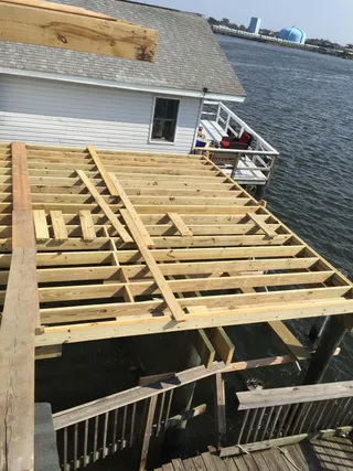 deck renovation by Infiniker