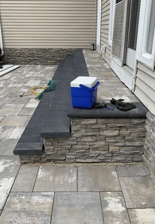 patio renovation by Infiniker
