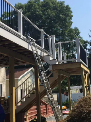 deck renovation by Infiniker