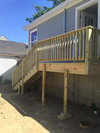 deck renovation by Infiniker