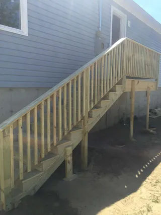 deck renovation by Infiniker