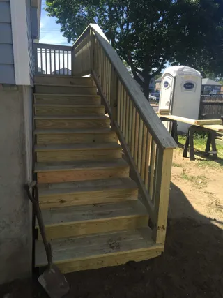 deck renovation by Infiniker