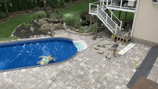 patio renovation by Infiniker