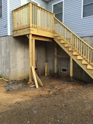 deck renovation by Infiniker