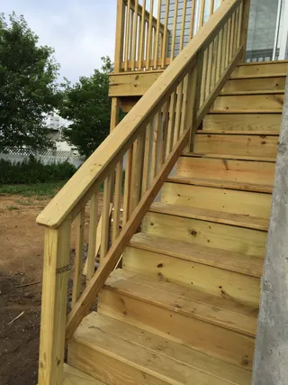 deck renovation by Infiniker