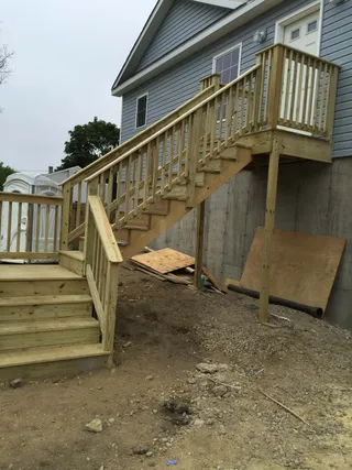 deck renovation by Infiniker