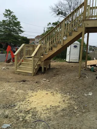 deck renovation by Infiniker