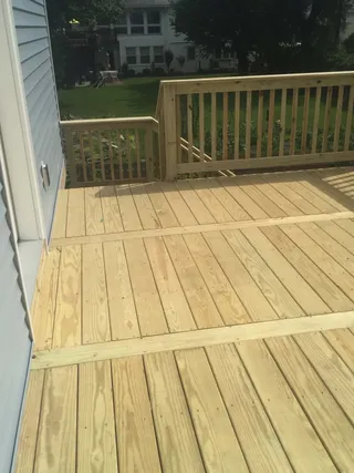 deck renovation by Infiniker