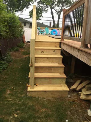 deck renovation by Infiniker