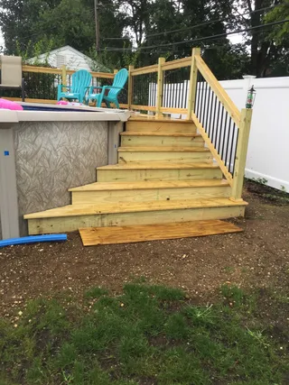 deck renovation by Infiniker