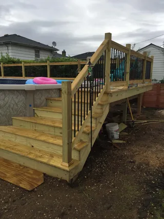 deck renovation by Infiniker