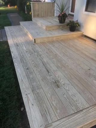 deck renovation by Infiniker