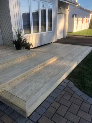 deck renovation by Infiniker