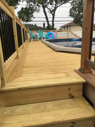 deck renovation by Infiniker