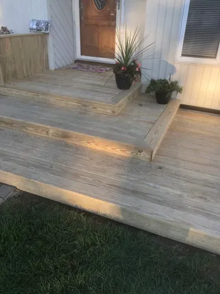deck renovation by Infiniker