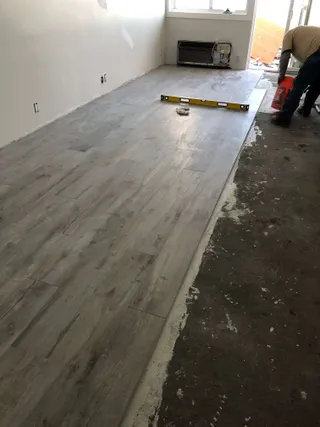 flooring renovation by Infiniker