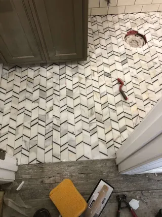 flooring renovation by Infiniker