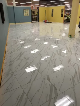 flooring renovation by Infiniker