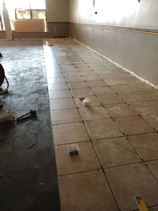 flooring renovation by Infiniker