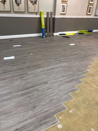 flooring renovation by Infiniker