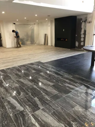 flooring renovation by Infiniker