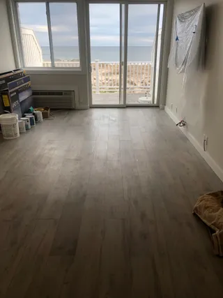 flooring renovation by Infiniker