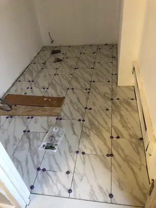 flooring renovation by Infiniker