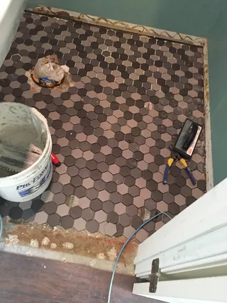 flooring renovation by Infiniker