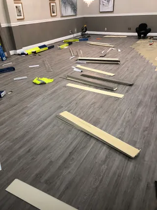 flooring renovation by Infiniker