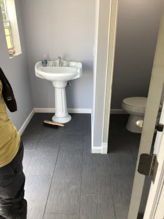 flooring renovation by Infiniker