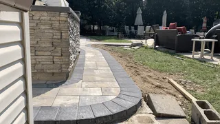Paver Patio Installation - photo 2