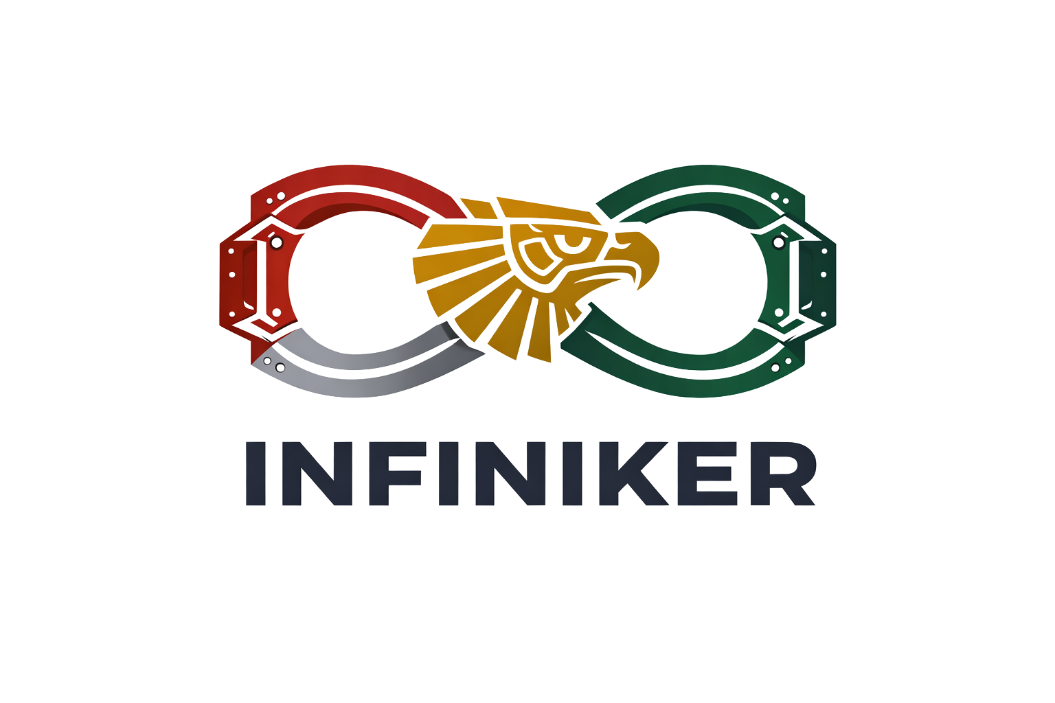 Infiniker infinity eagle logo